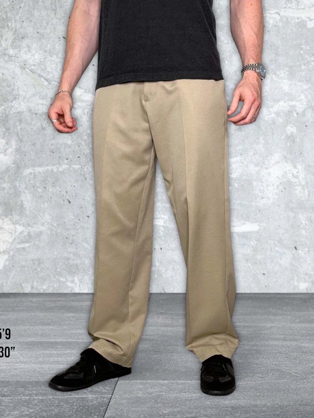 Izod Golf Khaki Chino Pants - Picture 2 of 7